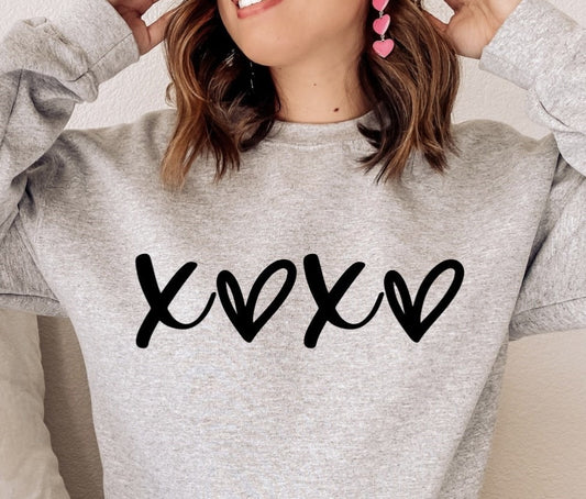 XOXO Crew Sweatshirt